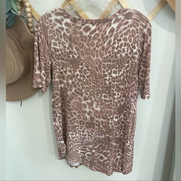 Maurices 24/7 Leopard Print Scoop Neck Tee - Picture 6 of 6